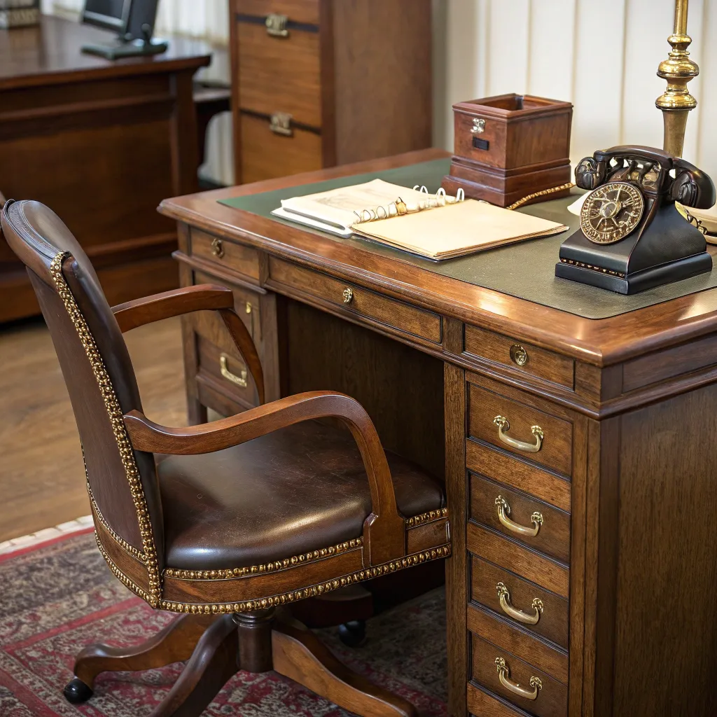 Vintage office furniture